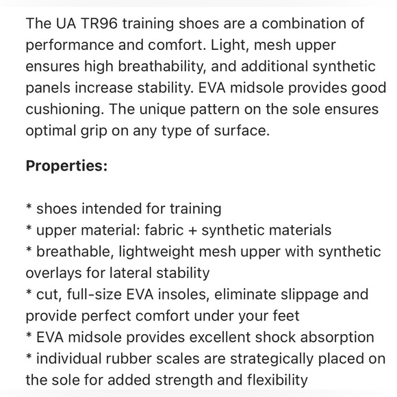 Under Armour Men’s UA Tr96 Running Training Shoes 3021296 Red Sz 8.5 - Picture 15 of 15